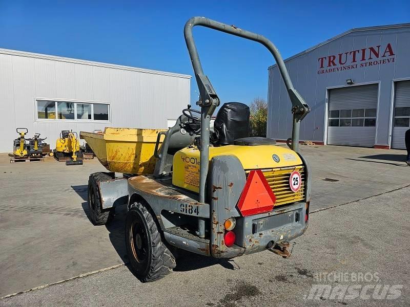 Wacker Neuson 4001 عربات نقل قلابة للمواقع