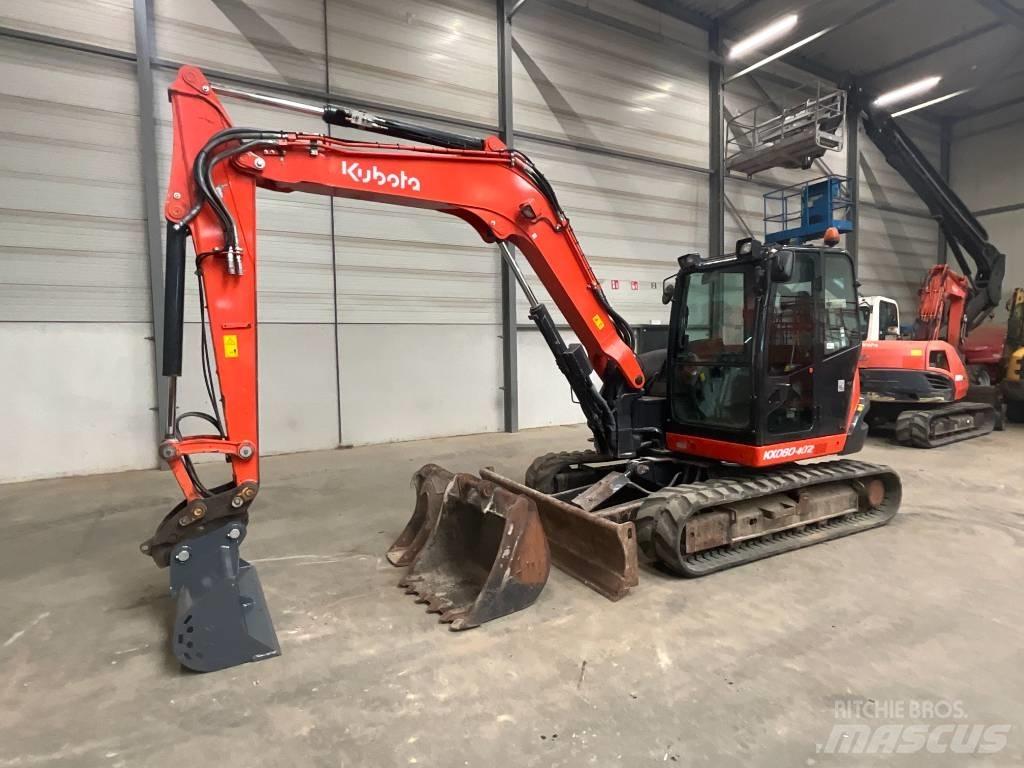 Kubota KX 080-4 A 2 حفارات وسط 7 طن - 12 طن