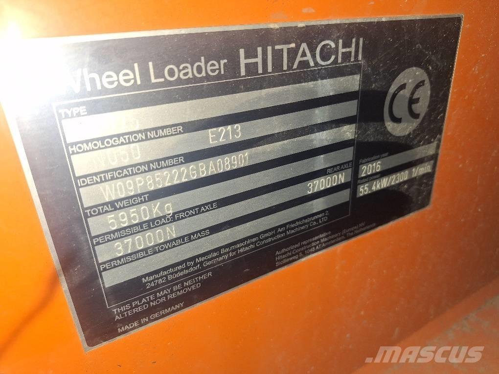 Hitachi ZW75 لوادر بعجل
