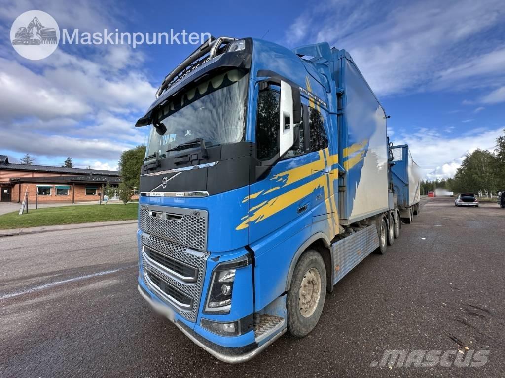 Volvo FH 16 750 شاحنات نقل ألواح الخشب