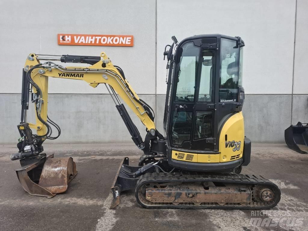 Yanmar Vio 33 U حفارات صغيرة أقل من 7 طن (حفارات صغيرة)