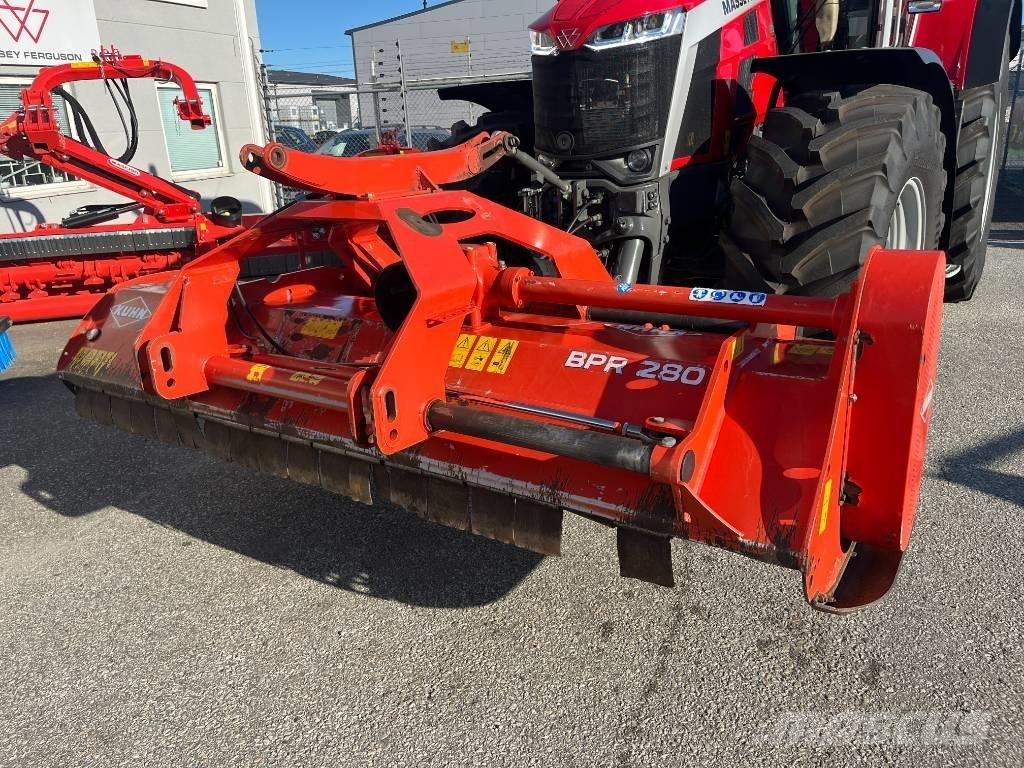 Kuhn BPR 280 جزازات وأغطية المراعي
