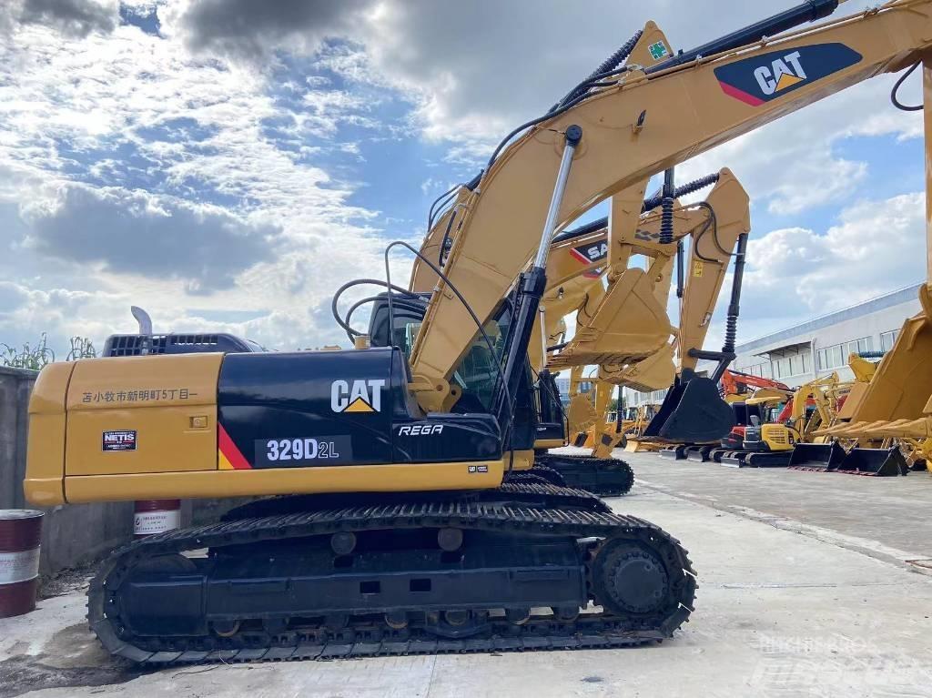 CAT 329D2L حفارات زحافة