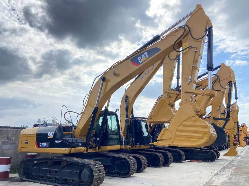 CAT 329D2L حفارات زحافة