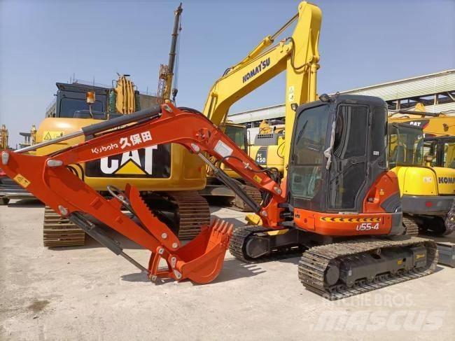 Kubota U 55-4 حفارات صغيرة أقل من 7 طن (حفارات صغيرة)