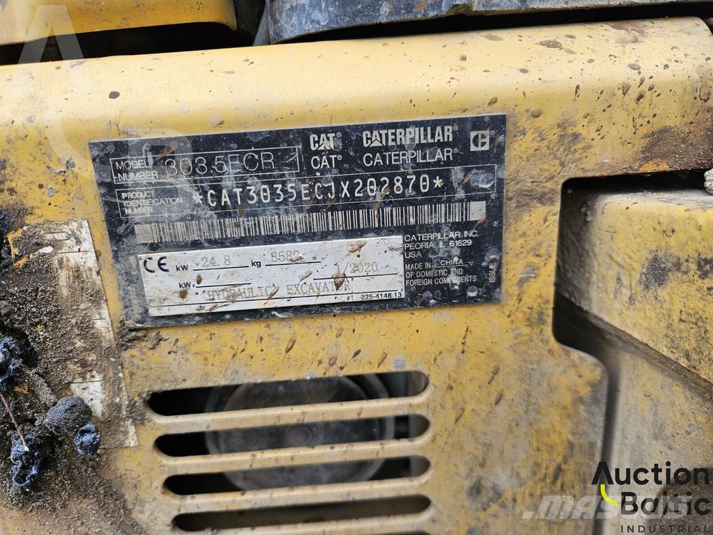 CAT 303.5 E CR حفارات صغيرة أقل من 7 طن (حفارات صغيرة)