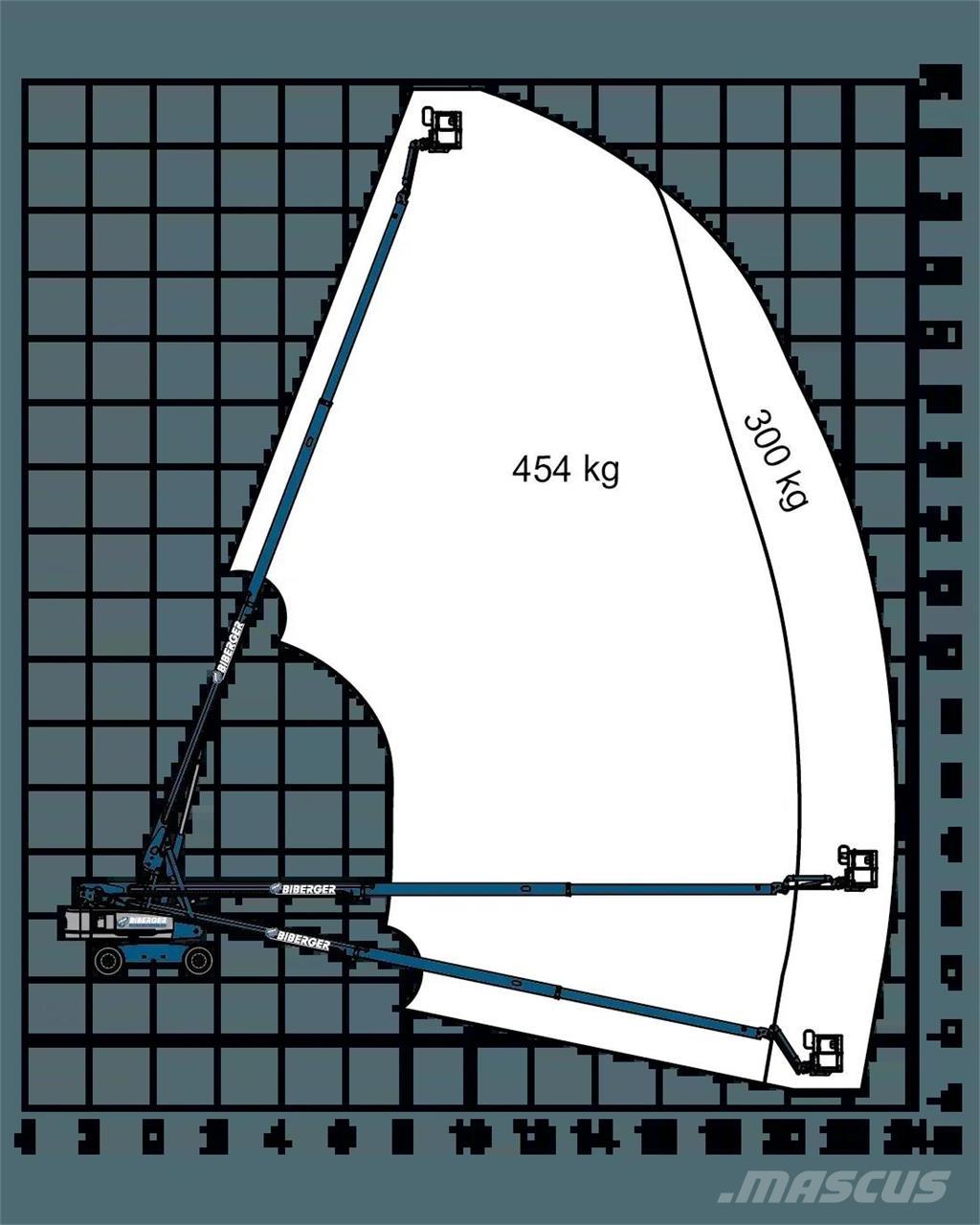 Genie S85 XC رافعات سلة تلسكوبية