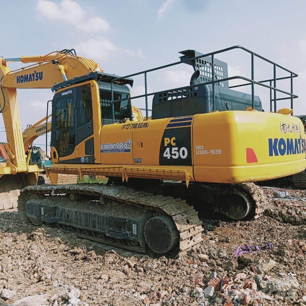 Komatsu PC 450-8 حفارات زحافة