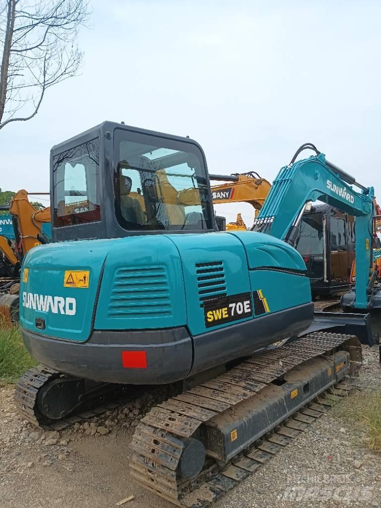 Sunward SWE70 حفارات وسط 7 طن - 12 طن