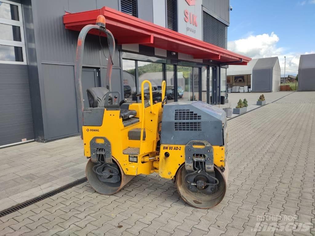 Bomag BW 80 AD-2 مداحل ثنائية الاسطوانة