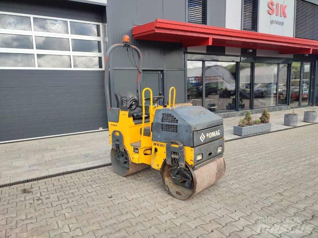 Bomag BW 80 AD-2 مداحل ثنائية الاسطوانة