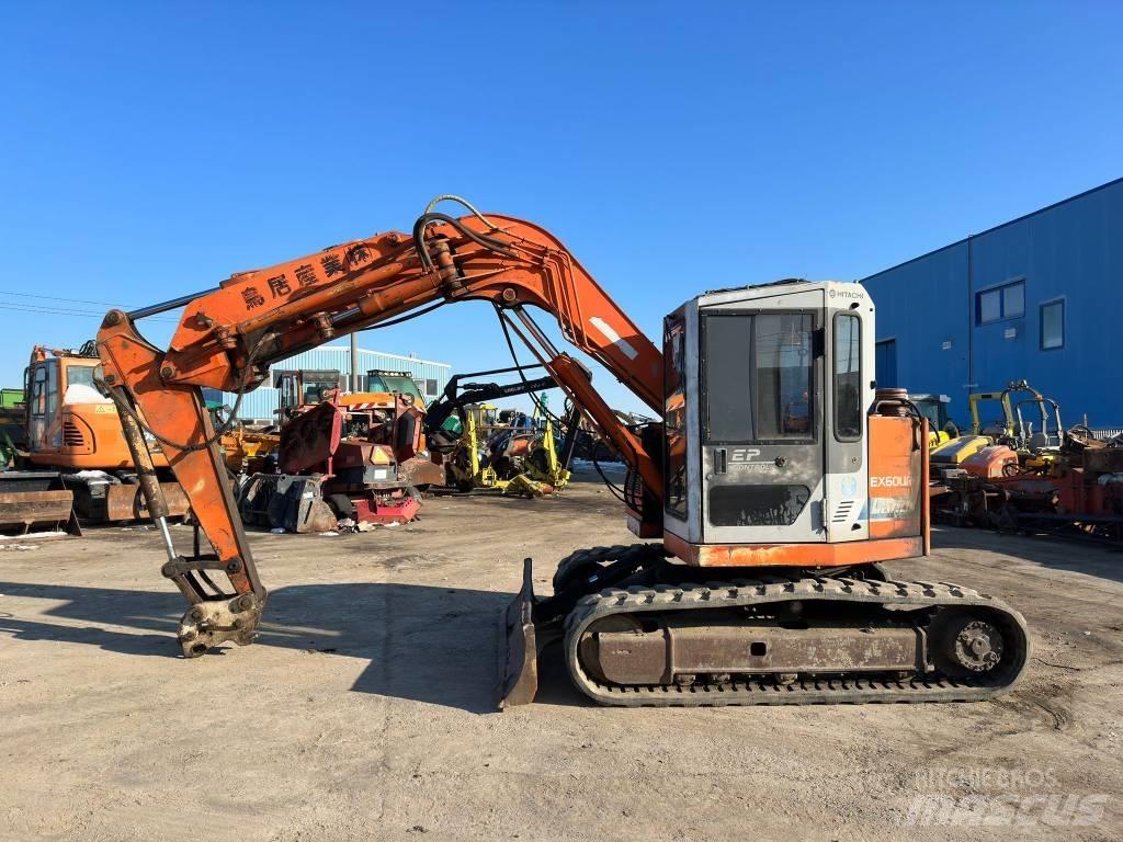 Hitachi EX 60 URG حفارات صغيرة أقل من 7 طن (حفارات صغيرة)