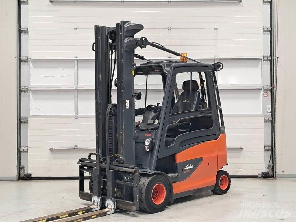 Linde E35HL-01 شاحنات ذات رافعات شوكية تعمل بالكهرباء