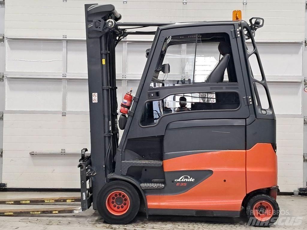Linde E35HL-01 شاحنات ذات رافعات شوكية تعمل بالكهرباء