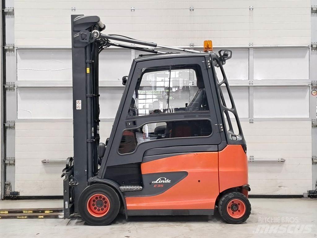 Linde E35HL-01 شاحنات ذات رافعات شوكية تعمل بالكهرباء