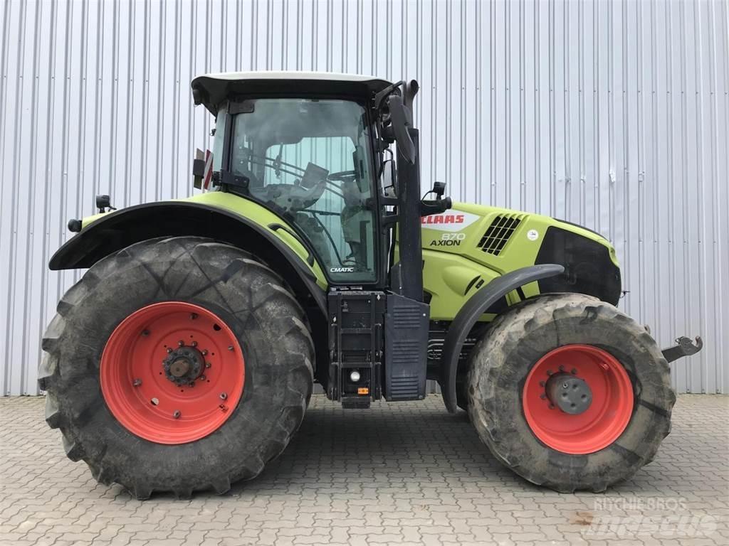 CLAAS Axion 870 الجرارات