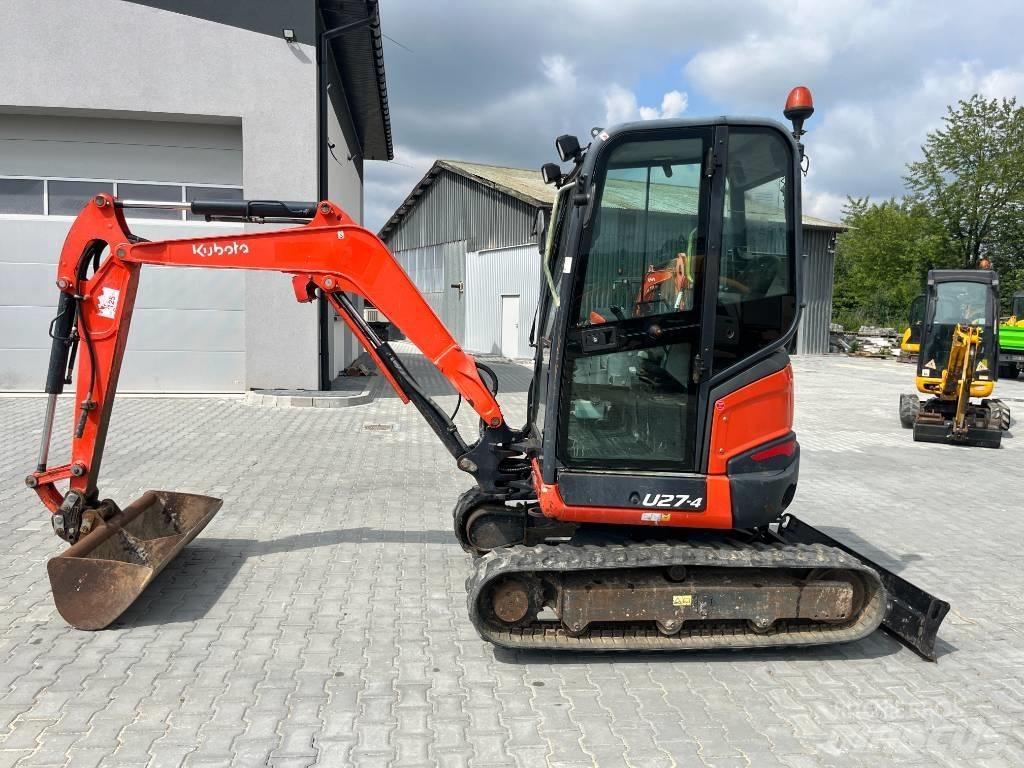 Kubota U 27-4 حفارات صغيرة أقل من 7 طن (حفارات صغيرة)