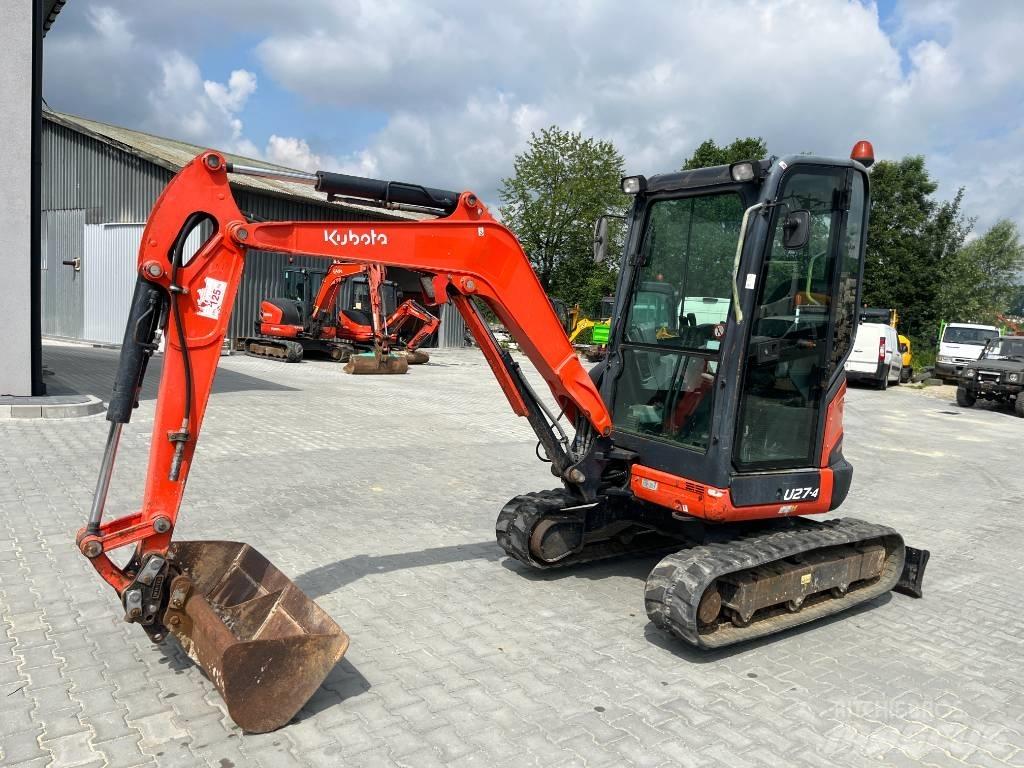 Kubota U 27-4 حفارات صغيرة أقل من 7 طن (حفارات صغيرة)