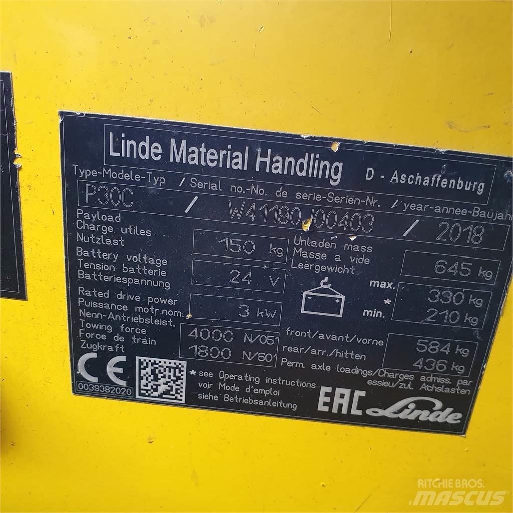 Linde P30C شاحنة قاطرة