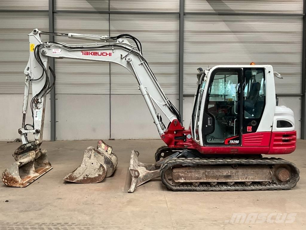 Takeuchi TB 290 حفارات وسط 7 طن - 12 طن