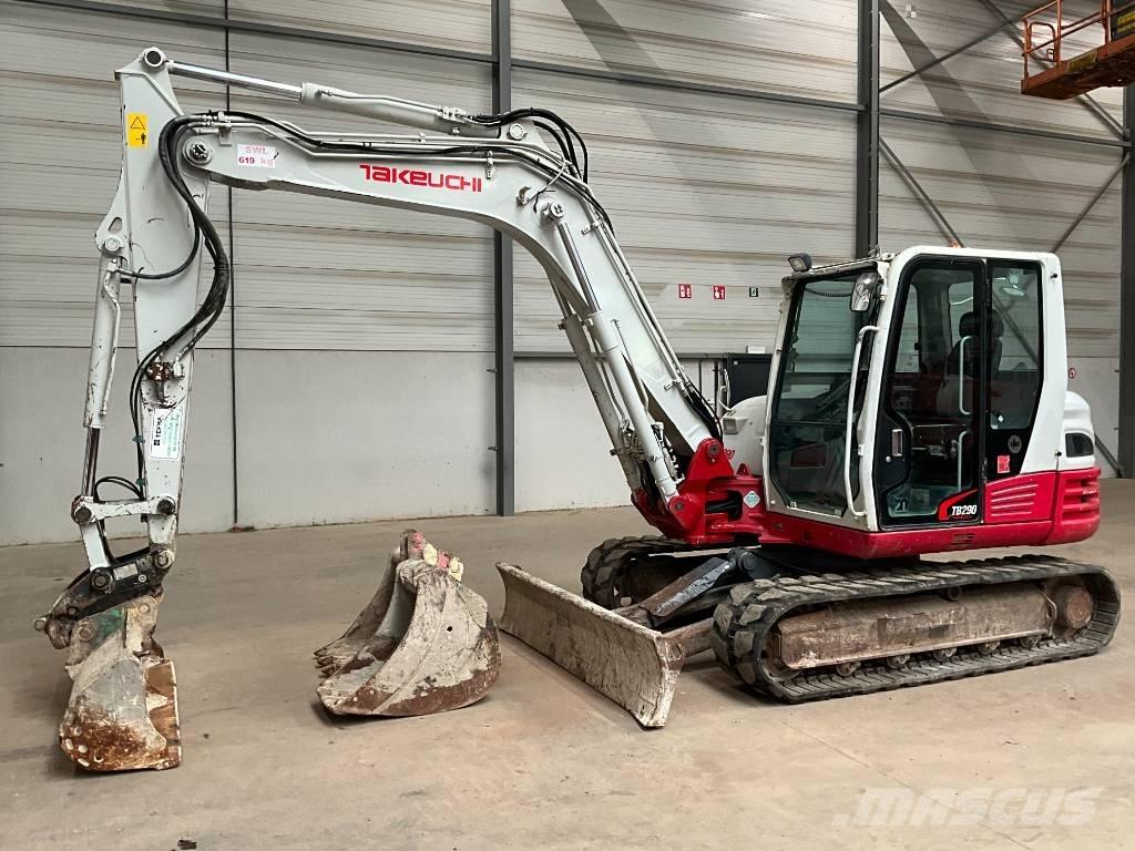 Takeuchi TB 290 حفارات وسط 7 طن - 12 طن