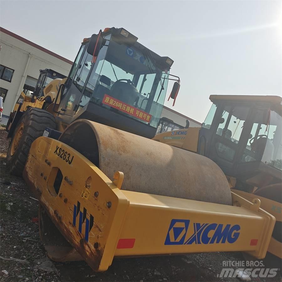 XCMG XS 263 J مداحل أحادية الأسطوانة