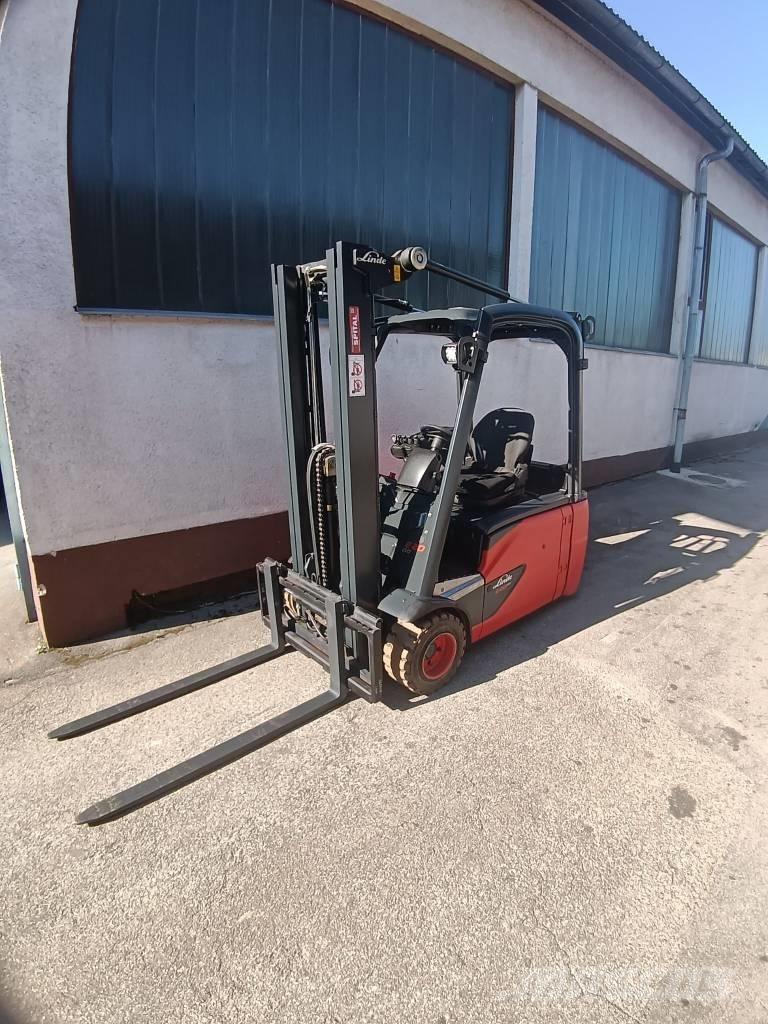 Linde E 16 H شاحنات ذات رافعات شوكية تعمل بالكهرباء