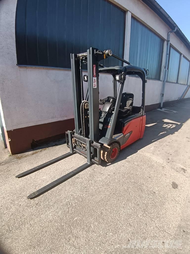 Linde E 16 H شاحنات ذات رافعات شوكية تعمل بالكهرباء