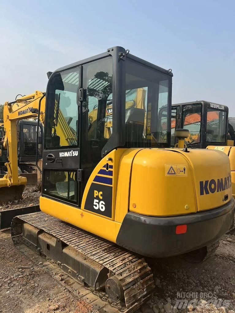 Komatsu PC 56 حفارات صغيرة أقل من 7 طن (حفارات صغيرة)