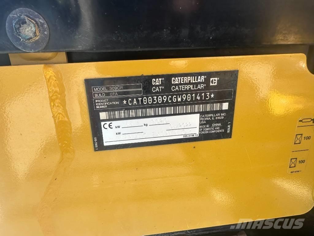 CAT 309 CR حفارات وسط 7 طن - 12 طن
