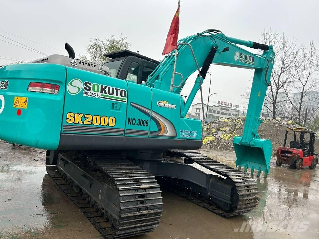Kobelco SK200D حفارات زحافة