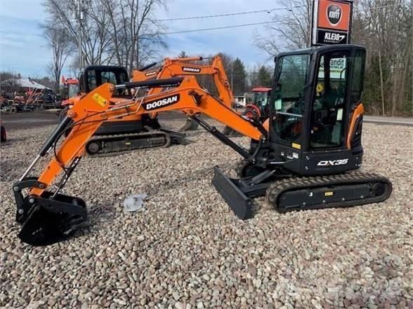 Doosan DX35-5 حفارات صغيرة أقل من 7 طن (حفارات صغيرة)