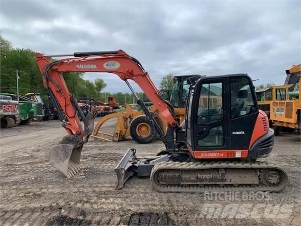 Kubota KX080-4 حفارات زحافة