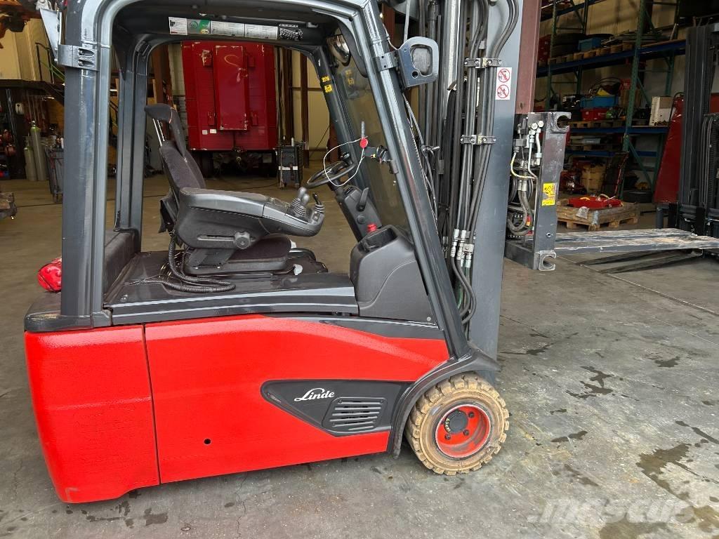 Linde e18l-02 شاحنات ذات رافعات شوكية تعمل بالكهرباء