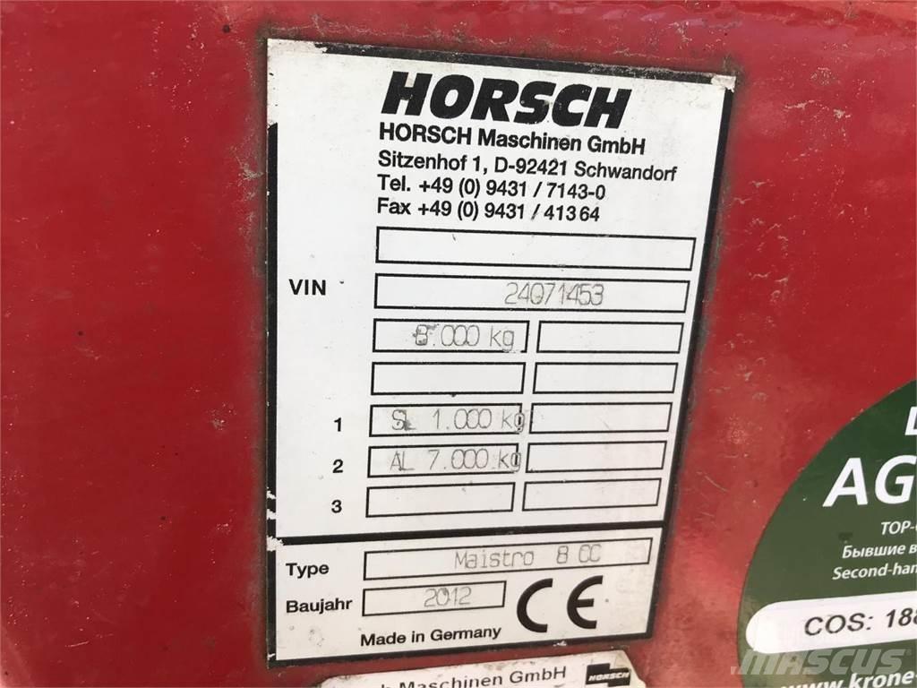 Horsch Maistro 8CC ماكينات البذر الدقيق