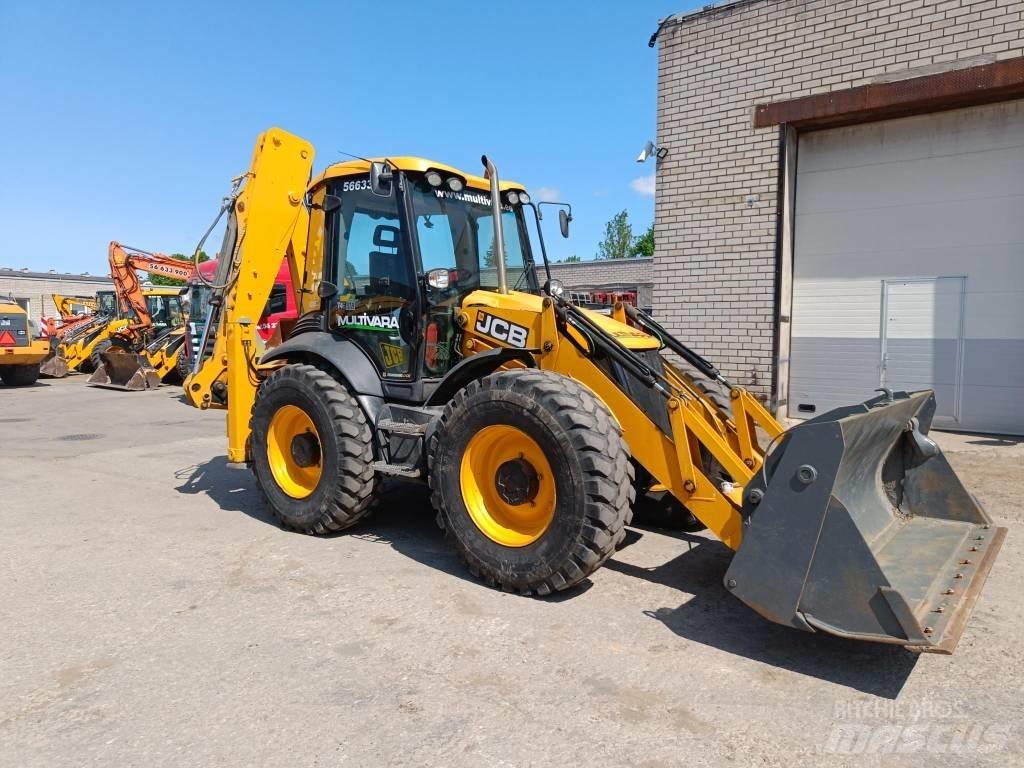 JCB 4 CX Eco لوادر ذات جرافات عكسية