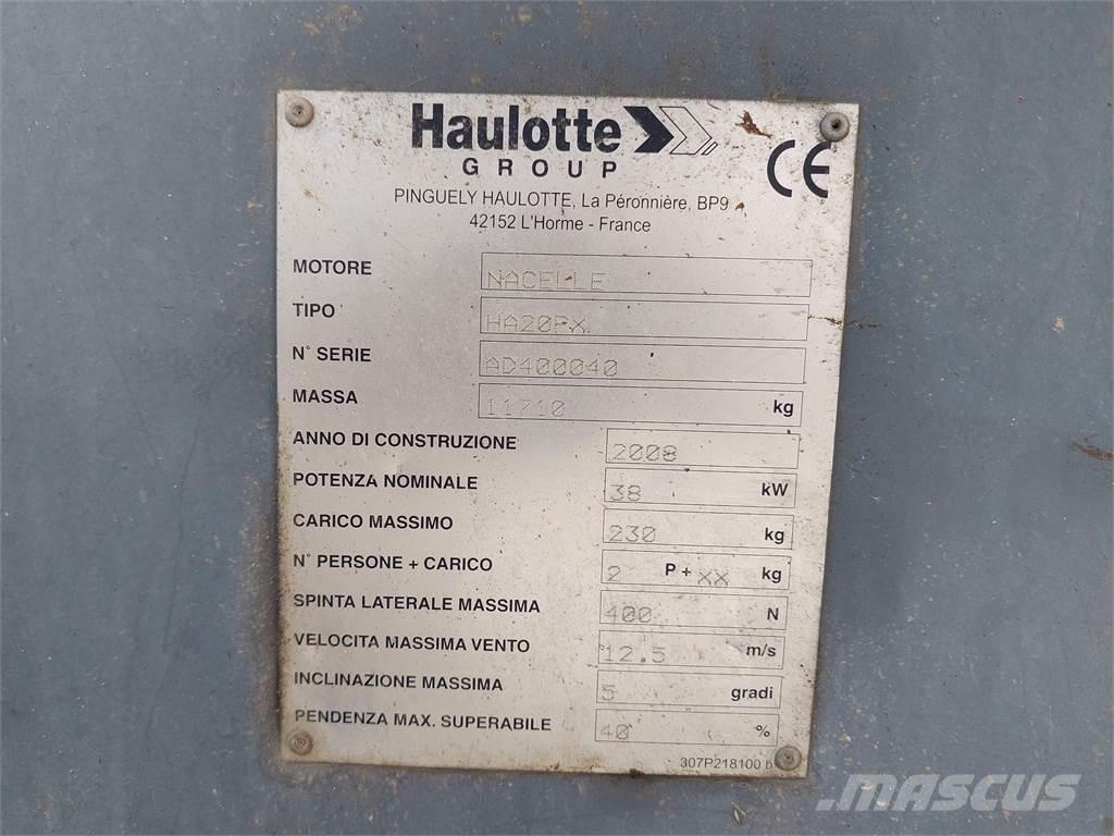 Haulotte HA20PX رافعات سلة مفصلية