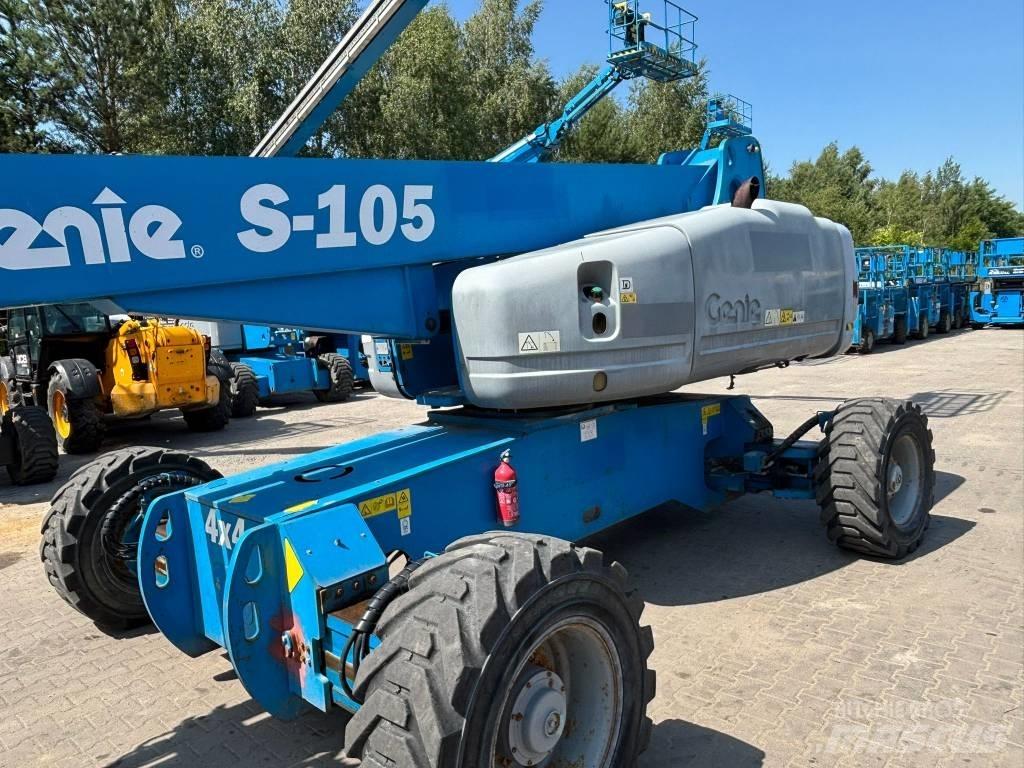 Genie S 105 رافعات سلة تلسكوبية