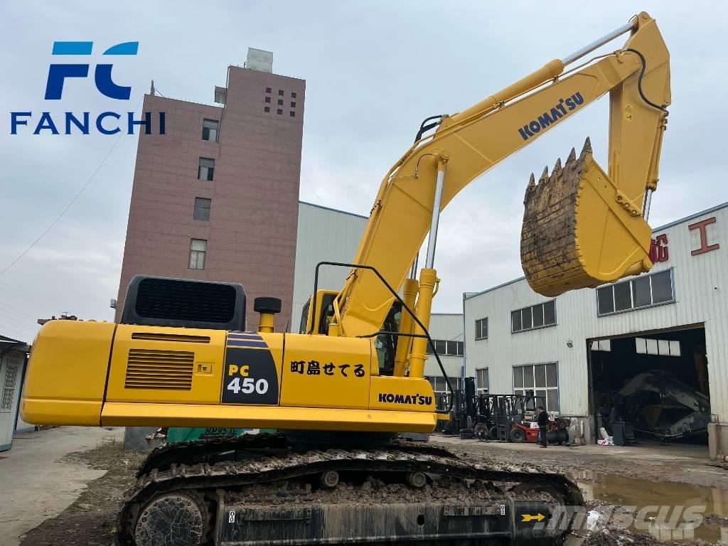 Komatsu PC450-8 حفارات زحافة