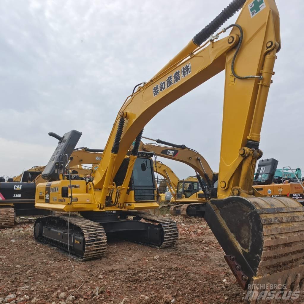 Komatsu PC 350-7 حفارات زحافة