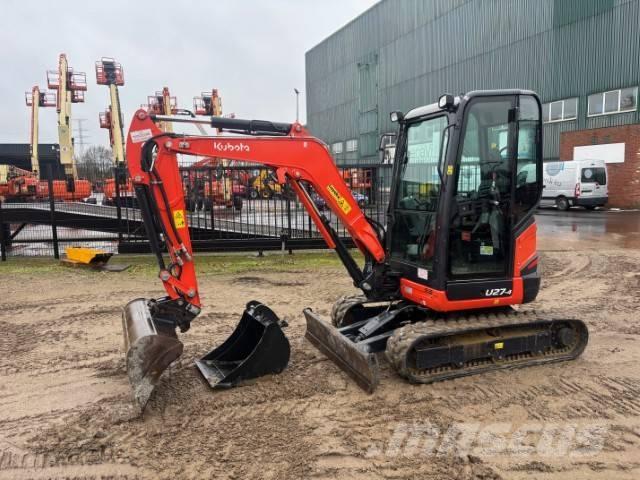 Kubota U 27-4 حفارات صغيرة أقل من 7 طن (حفارات صغيرة)