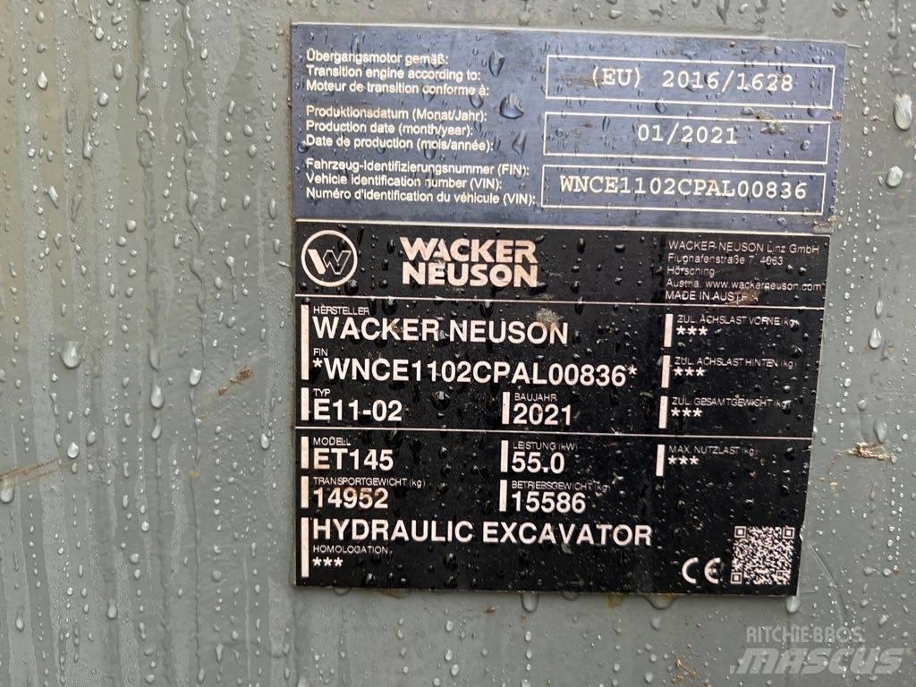 Wacker Neuson ET145 حفارات زحافة