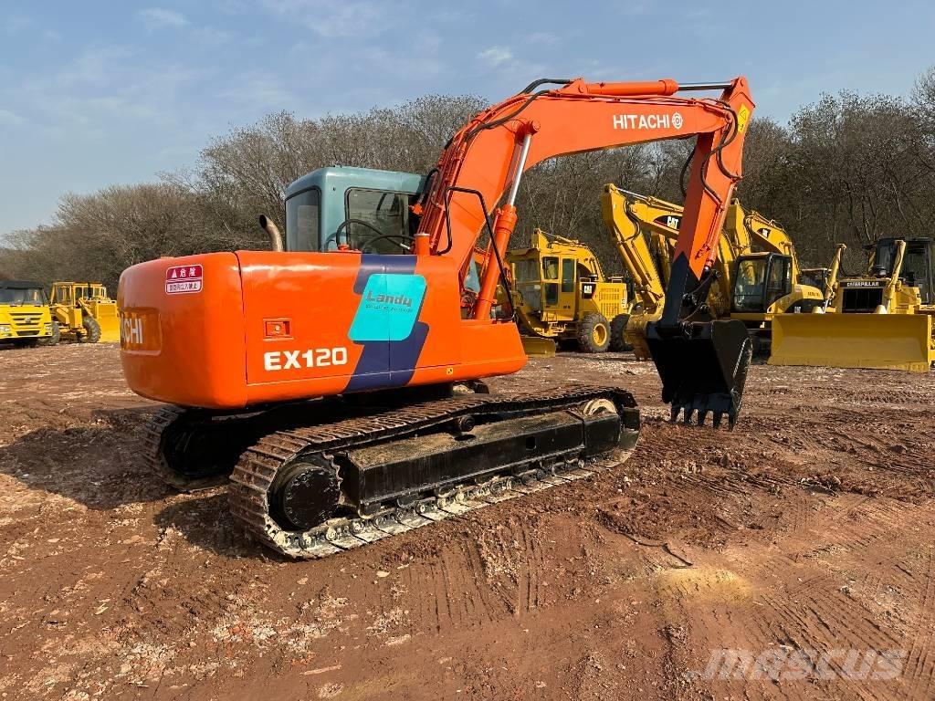 Hitachi EX 120 حفارات زحافة