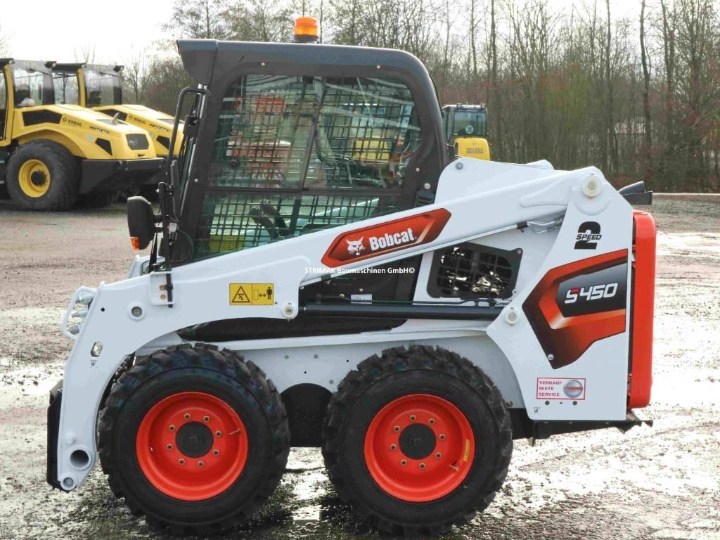 Bobcat S450 لوادر انزلاقية التوجيه