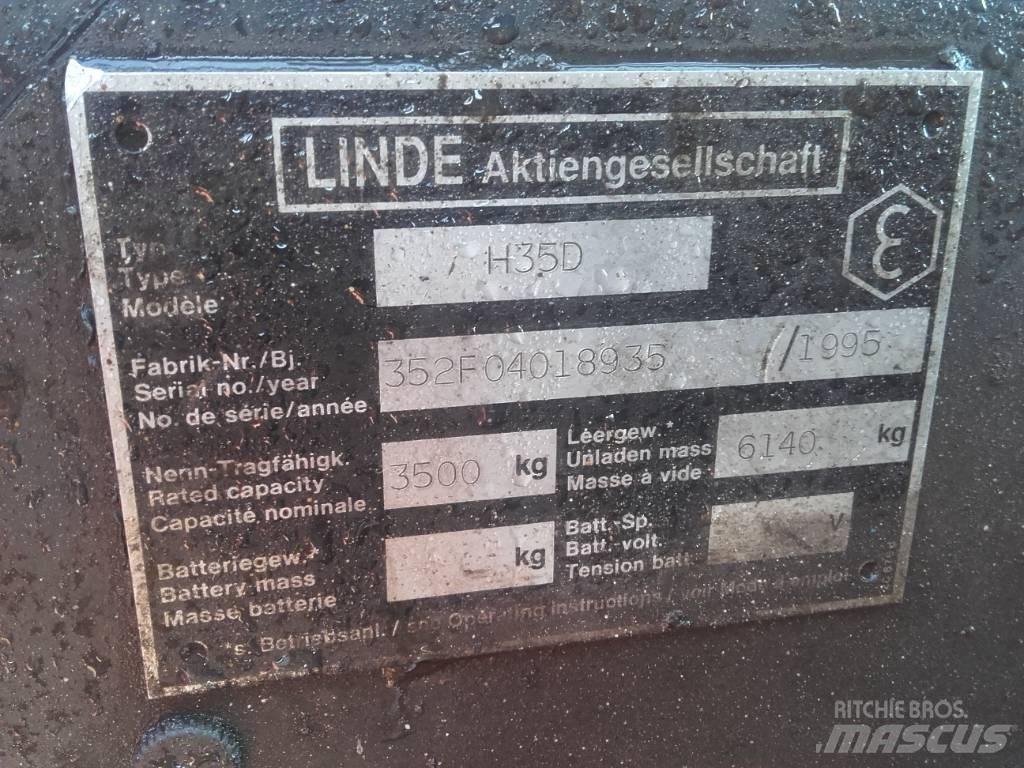 Linde H 35 D شاحنات الديزل