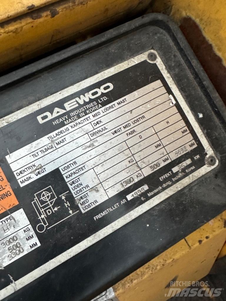 Daewoo G30E شاحنات LPG