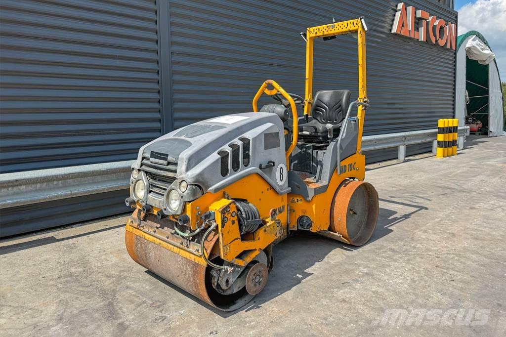 Hamm HD 10C VV مداحل ثنائية الاسطوانة