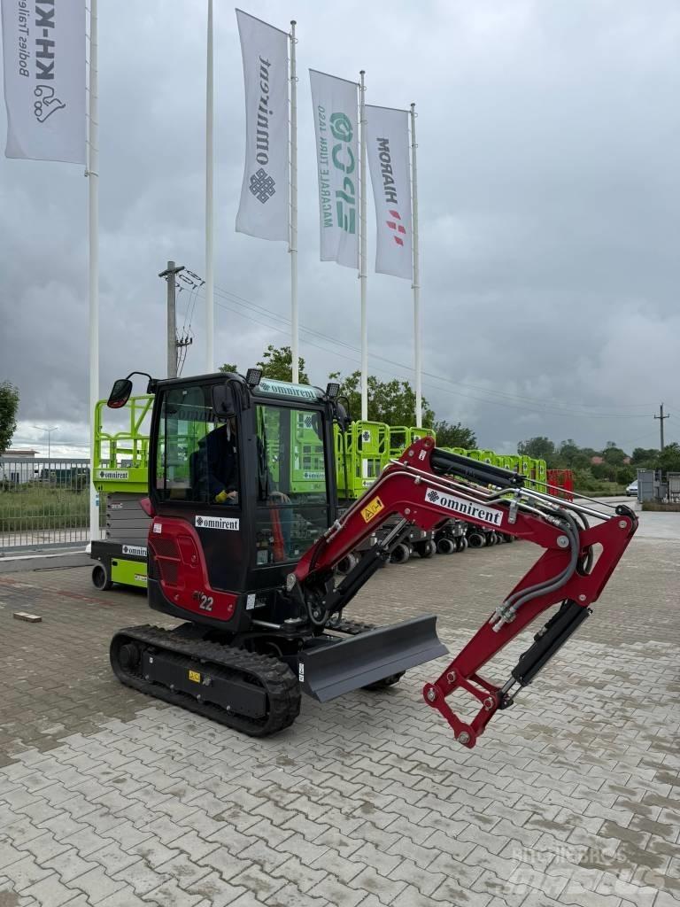 Yanmar SV 22 حفارات صغيرة أقل من 7 طن (حفارات صغيرة)