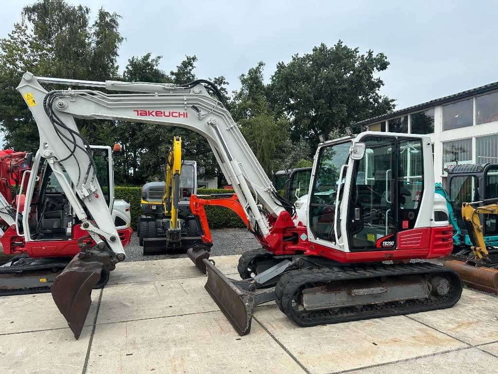 Takeuchi TB 290 حفارات وسط 7 طن - 12 طن
