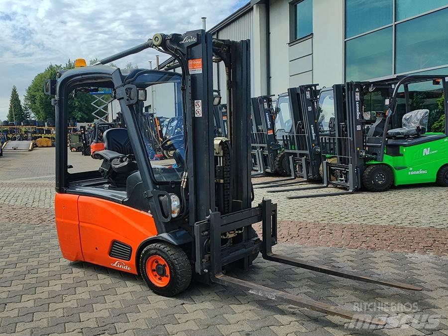 Linde E16C-01 شاحنات ذات رافعات شوكية تعمل بالكهرباء